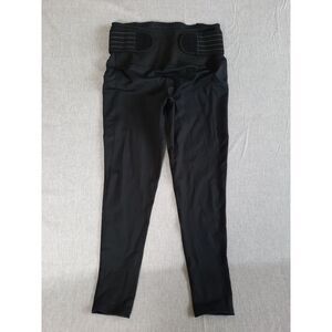 Tommie Copper Women's Small Black‎ Adjustable Back Support Ankle Length Leggings